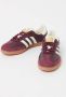 Adidas Originals Samba OG Schoenen Dames Maroon Gold Metalli - Thumbnail 6