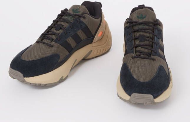 Adidas ZX 22 Boost sneaker met suède details