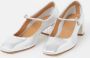 Aeyde Aline pump van leer met metallic finish - Thumbnail 4