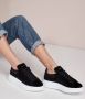 Alexander mcqueen Oversized sneaker van fluweel - Thumbnail 3