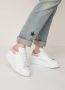 Alexander mcqueen Witte Larry Sneakers met Roze Label White Dames - Thumbnail 9