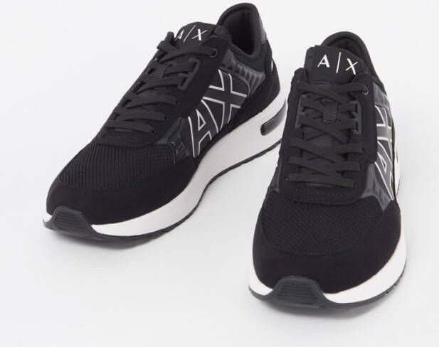 Armani Exchange Sneaker met mesh details