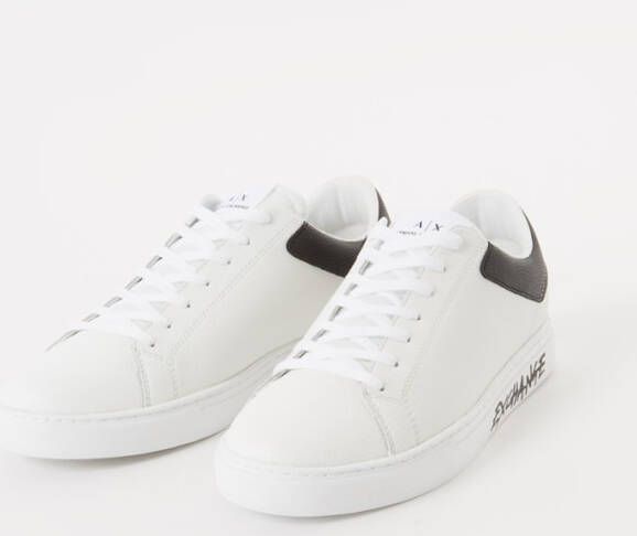 Armani Exchange Sneaker van leer