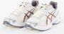 Asics GEL 1130 cream reddish brown Beige Mesh Lage sneakers Unisex - Thumbnail 9