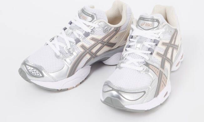 ASICS Gel-Nimbus 9 sneaker met leren details