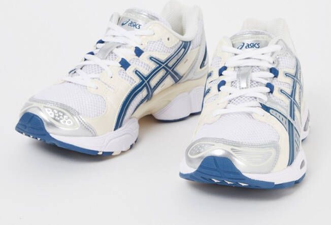 ASICS Gel-Nimbus 9 sneaker met leren details