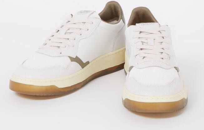 Autry Medalist Low sneaker van leer met mesh details