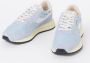 Autry Witte lage sneakers met logopatch Blue Dames - Thumbnail 17