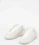 Axel Arigato Witte Sneakers Paneelontwerp Ronde Neus Beige Heren - Thumbnail 21
