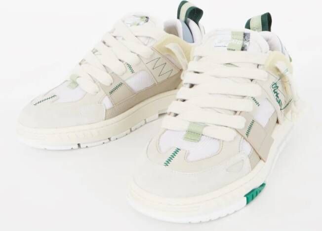 Axel Arigato Area Patchwork sneaker met details van suède en nubuck