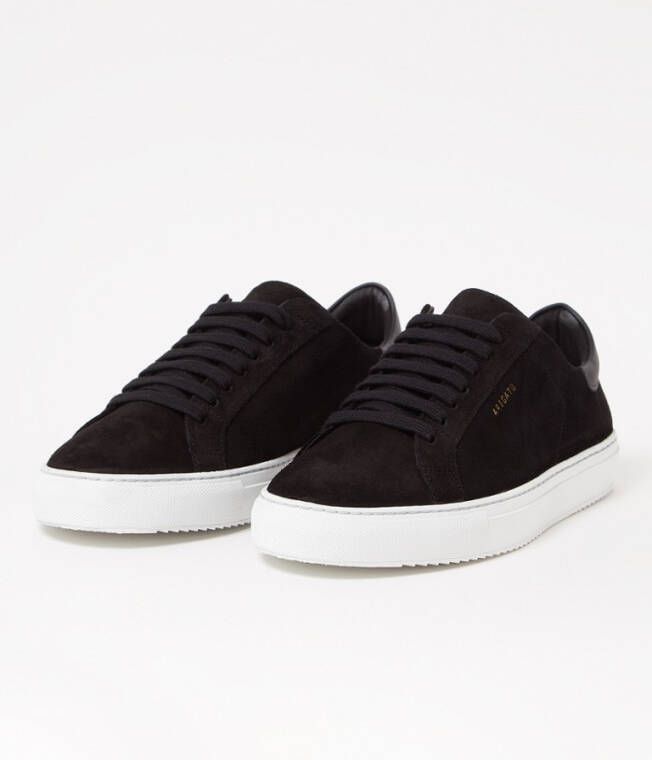 Axel Arigato Zwarte Clean 90 Suede Sneaker Schoenen Black Heren - Foto 12