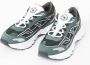 Axel Arigato Groen Zwarte Leren Trail Sneakers Green Heren - Thumbnail 7