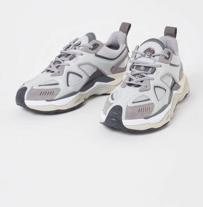 Axel Arigato Satellite Runner sneaker van mesh met leren details