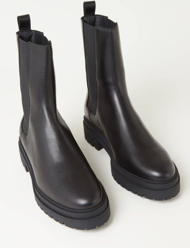 BA&SH Codalie chelsea boot van leer