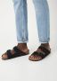 Birkenstock Arizona zwart suède zacht voetbed narrow sandalen uni (951323) - Thumbnail 30