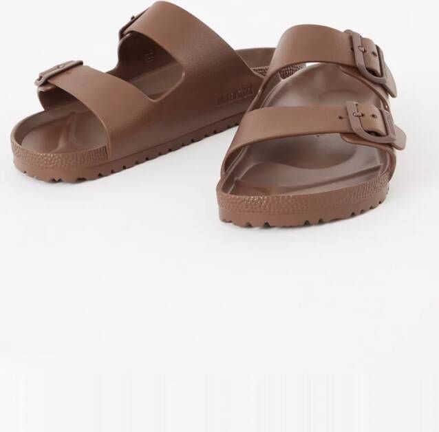 Birkenstock Arizona slipper met logo