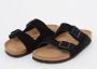 Birkenstock Zwarte Suède Sandalen met Metalen Gesp Black - Thumbnail 12