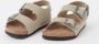 Birkenstock sandalen voor babyjongens Milano Bfbc Earthy V. Fad. Veg Grijs - Thumbnail 12
