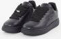 Burberry Zwarte Leren Box Sneakers Verhoogde Stijl Black - Thumbnail 11