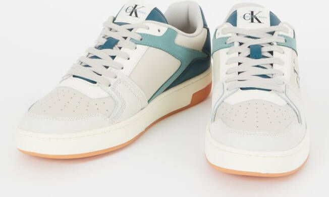 Calvin Klein Sneaker van leer met logo