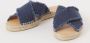 Castañer Gemengde Stof Palmera Sandaal Blue Dames - Thumbnail 5