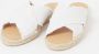 Castañer Palmera slipper van linnen met glitter - Thumbnail 9