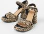 Castaner Low-Top Sneakers Valeria Rafia Woven Sandals in zwart - Thumbnail 8