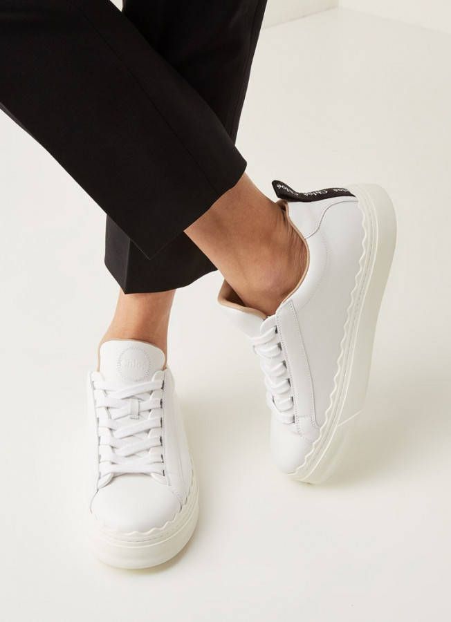 Chloé Lauren sneaker van kalfsleer