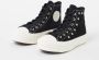 Converse Chuck Taylor All Star Lift Hi Hoge sneakers Dames Zwart - Thumbnail 4