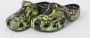 Crocs Classic Spray Camo Klompen Groen Zwart - Thumbnail 5