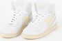 Diadora Witte Leren Hoge Sneakers Retro Design White Heren - Thumbnail 8