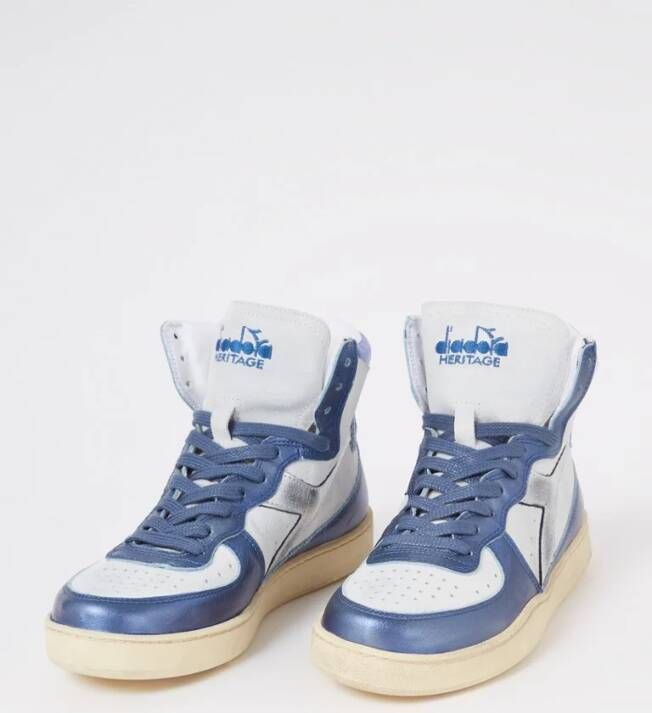 Diadora Mi Basket sneaker met metallic detail