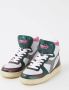 Diadora Dames Mi Basket Used Metal Mix Sneaker Multicolour - Thumbnail 12