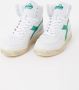 Diadora Heritage mi basket used sneakers wit 201.158569 c6834 white verdant leer 43 5(9+ ) - Thumbnail 12