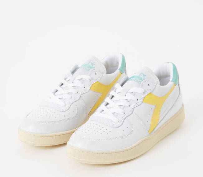 Diadora Mi Basket Used Low sneaker van leer