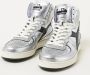 DIADORA Hoge Sneakers Dames Mi Basket Used Z Maat: 36 Materiaal: Leer Kleur: Zilver - Thumbnail 11