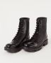 Diesel D-Hammer BT Combat boots in glossed leather Black Heren - Thumbnail 9