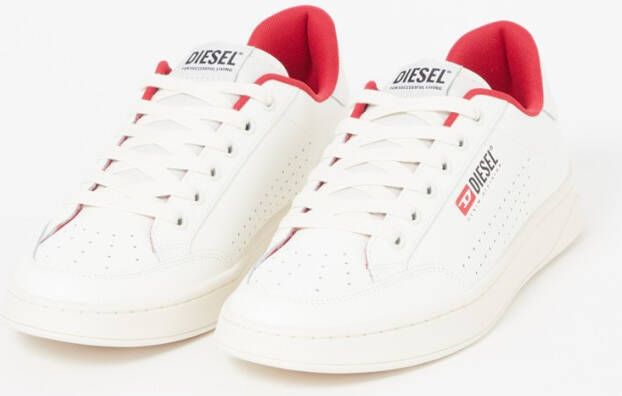 Diesel Retro Sneakers van geperforeerd leer - Foto 4