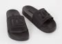 Dolce&Gabbana Slippers Rubber Bathing Slipper With DG Logo in zwart - Thumbnail 12