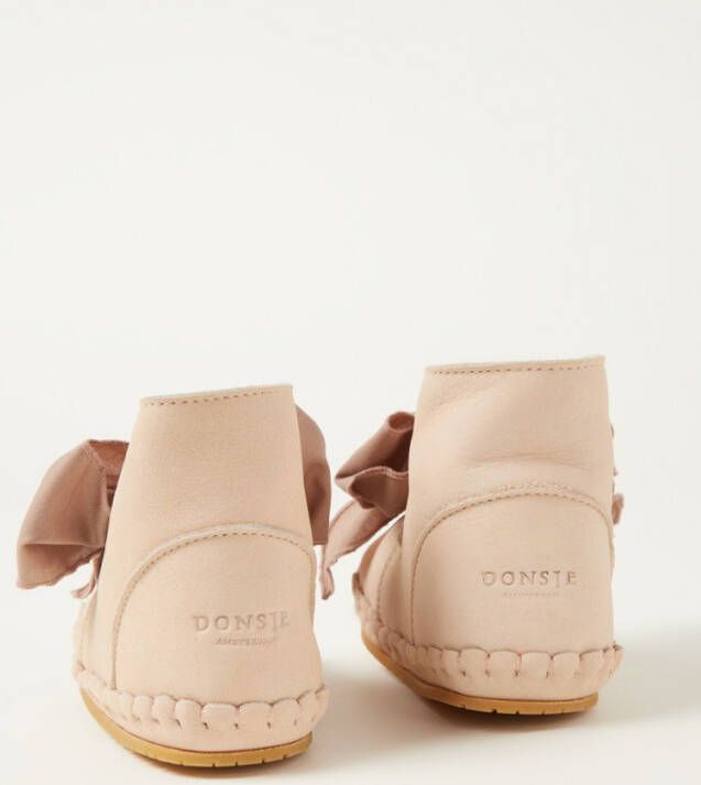 Donsje Amsterdam Pina Organza Lining babyschoentje van leer