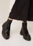 Dr Martens Dr. Martens SINCLAIR BLACK MILLED NAPPA Volwassenen VeterlaarzenHalf hoge schoenen Kleur Zwart - Thumbnail 148