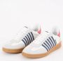 Dsquared2 Witte Leren Sneakers met Strepen Multicolor Heren - Thumbnail 18