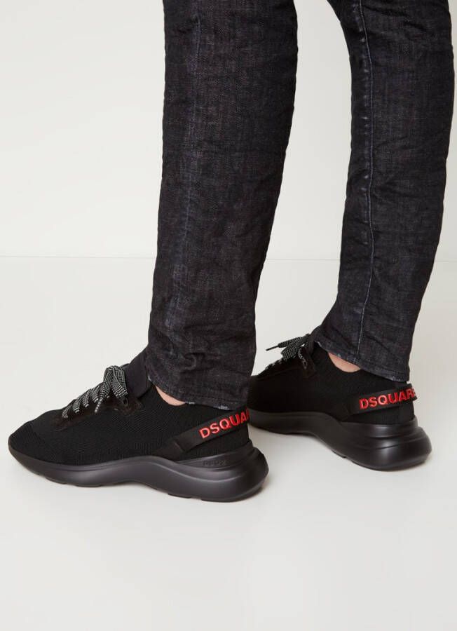 Dsquared2 Fly sneaker met mesh details