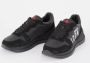 Dsquared2 Icon Runner sneaker van kalfsleer met suède details - Thumbnail 2