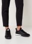 Dsquared2 Zwarte Leren Sneakers met Suède Detail Black Heren - Thumbnail 14