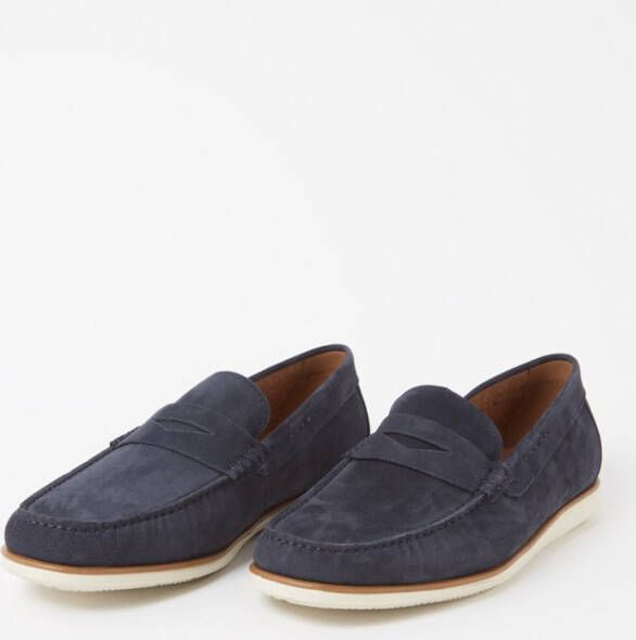 Dune London Berkly loafer van suède