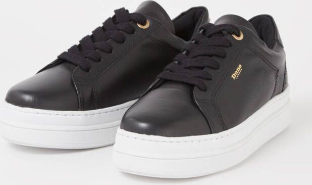 Dune London Eastern sneaker van leer