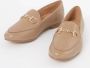 Dune London Glair wide fit loafer van leer met horsebit - Thumbnail 2