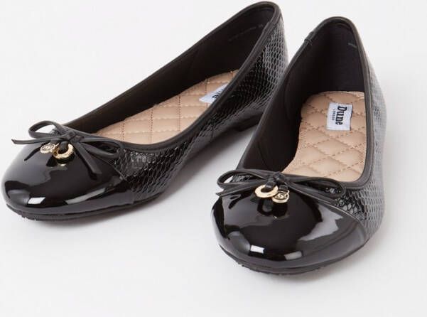 Dune London Hallo ballerina met strik detail