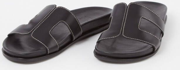 Dune London Loupa slipper van leer - Foto 2